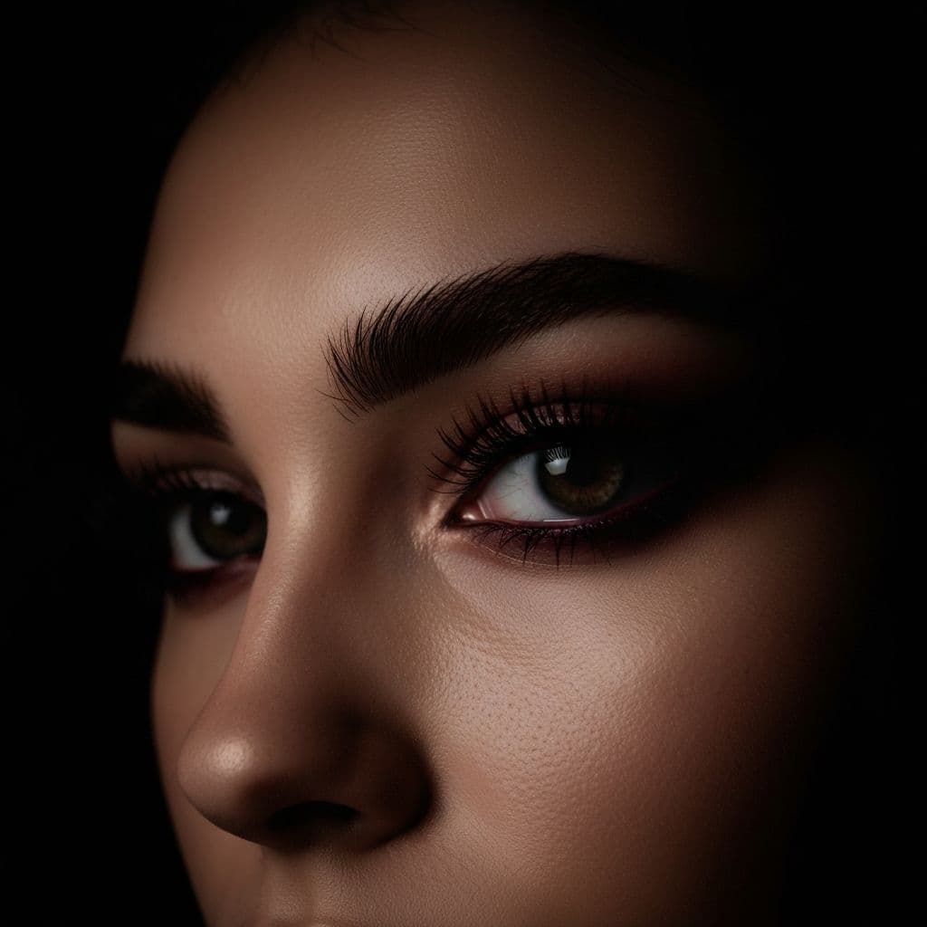 Editorial beauty portrait