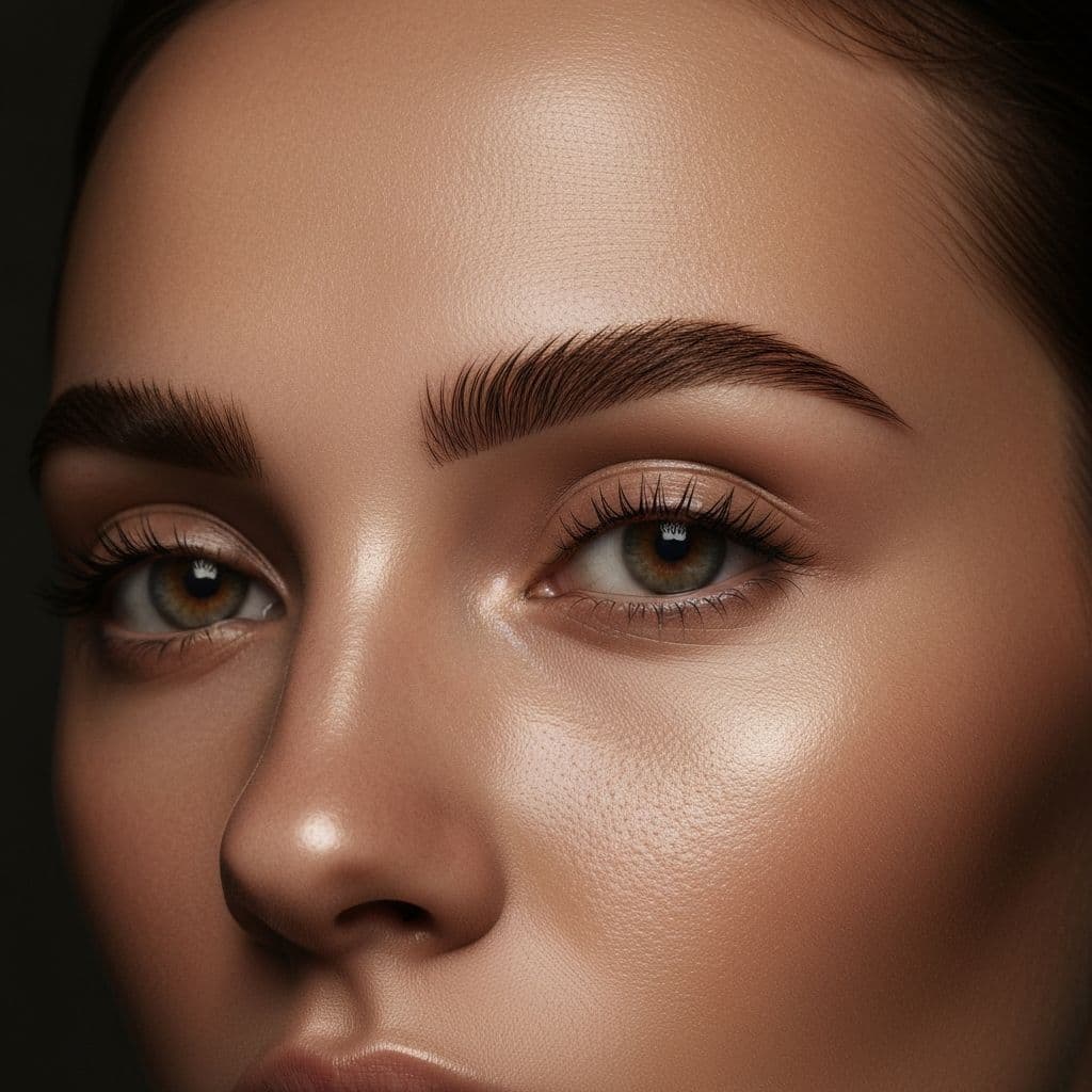Окрашивание бровей — натуральный результат
