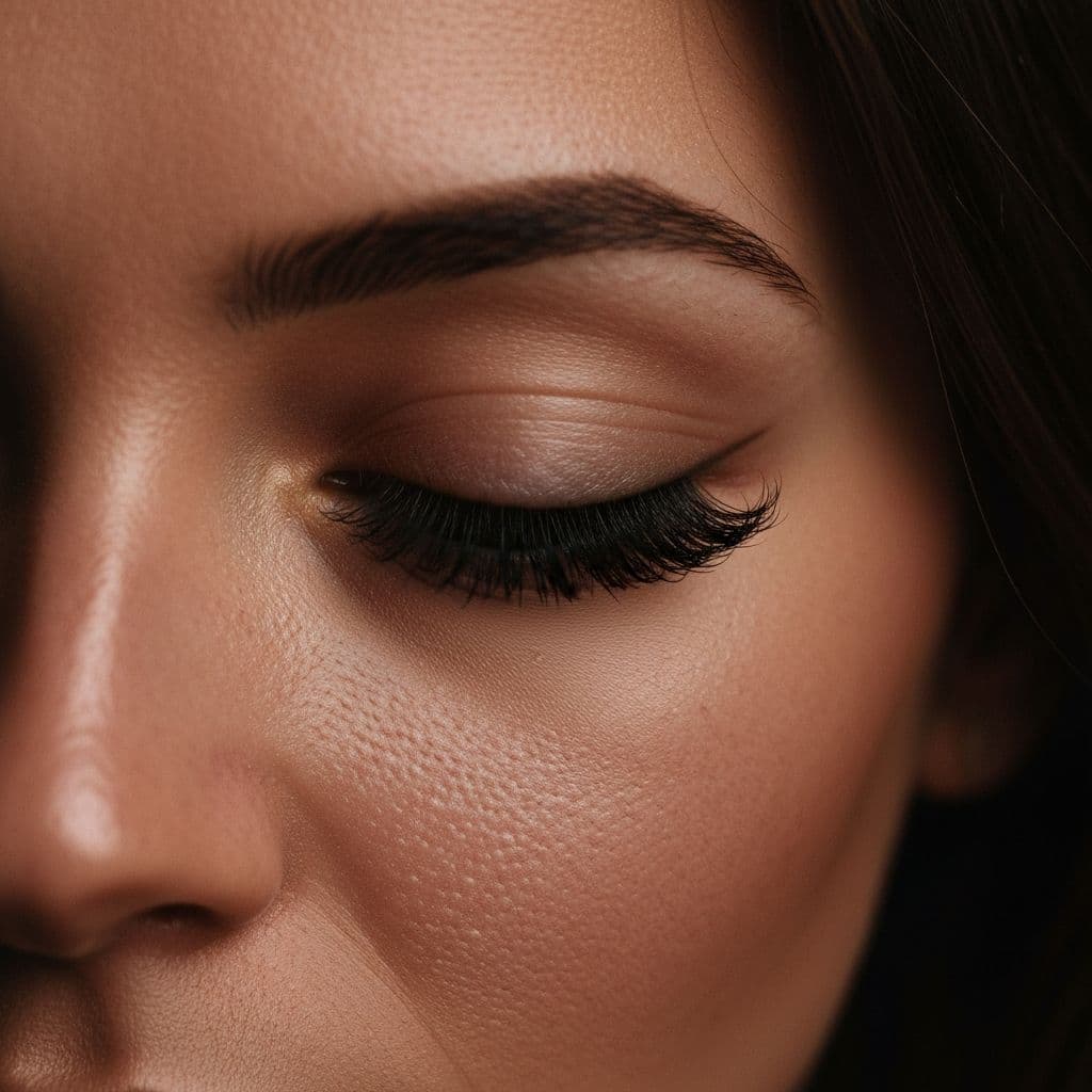Ресницы — открытый взгляд